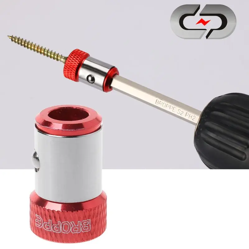 

Screwdriver Bits Magnetic Ring 1/4" 6.35mm Metal Strong Magnetizer Screw
