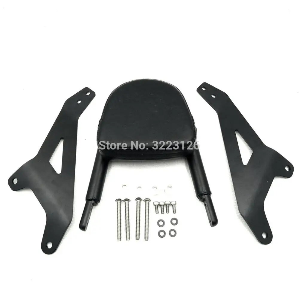 Черное сиденье для мотоцикла задняя пассажирская спинка Sissy Bar подлокотник Yamaha Star