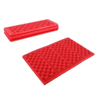 1 set foldable outdoor camping moisture proof pad seat high elastic xpe cushion portable chair mat 38527511mm