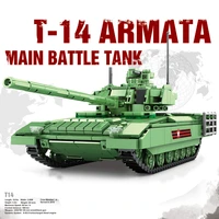 modern military russia t 14 armata main battle tank batisbricks building block ww2 army force figures vehicle brick toys