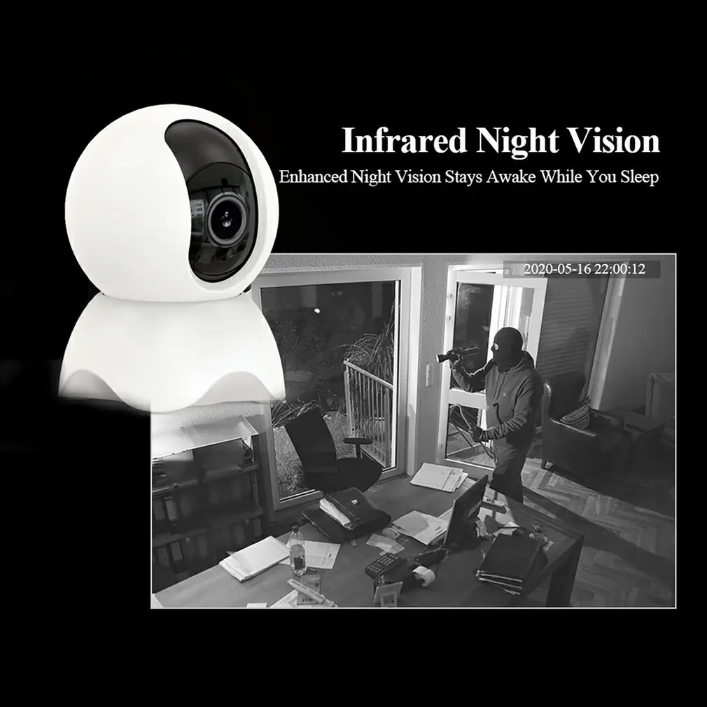 

Mini Wireless WIFI Indoor IP Camera Smart Camera Video Surveillance Tuya APP Home Security Camera For Infant Moniting