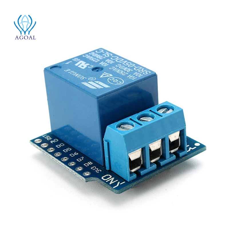 DC 5V 1CH Релейный Щит V2 версия 2 для D1 Mini ESP8266 WiFi беспроводной модуль|Печатные платы| |