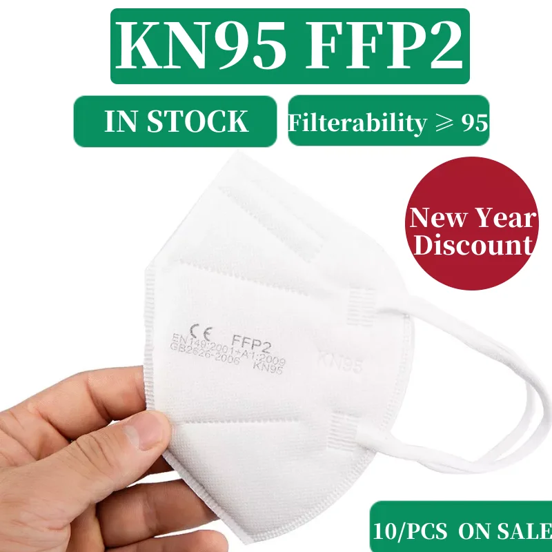 

Fast Delivery FFP2 KN95 Dustproof Anti-fog And Breathable Face Masks Filtration Mouth Masks 5-Layer Mouth Muffle Cover Mask