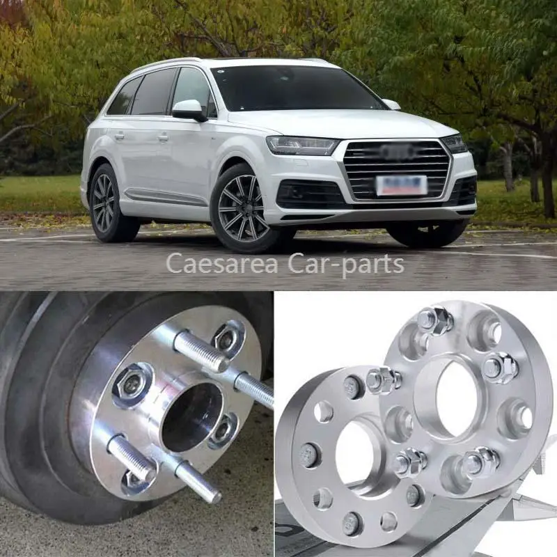 

High Quality Auto Wheel Spacer 4pcs 5X112 66.6CB 25mm Thick Hubcenteric Wheel Spacer Adapters For Audi Q7 2015-2018
