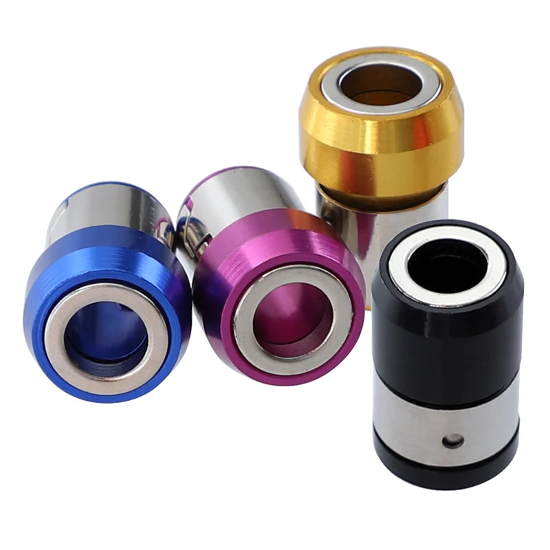 Отвертка бит магнитное кольцо S2 Сталь отвертка Намагничивающее Устройство для 1/4