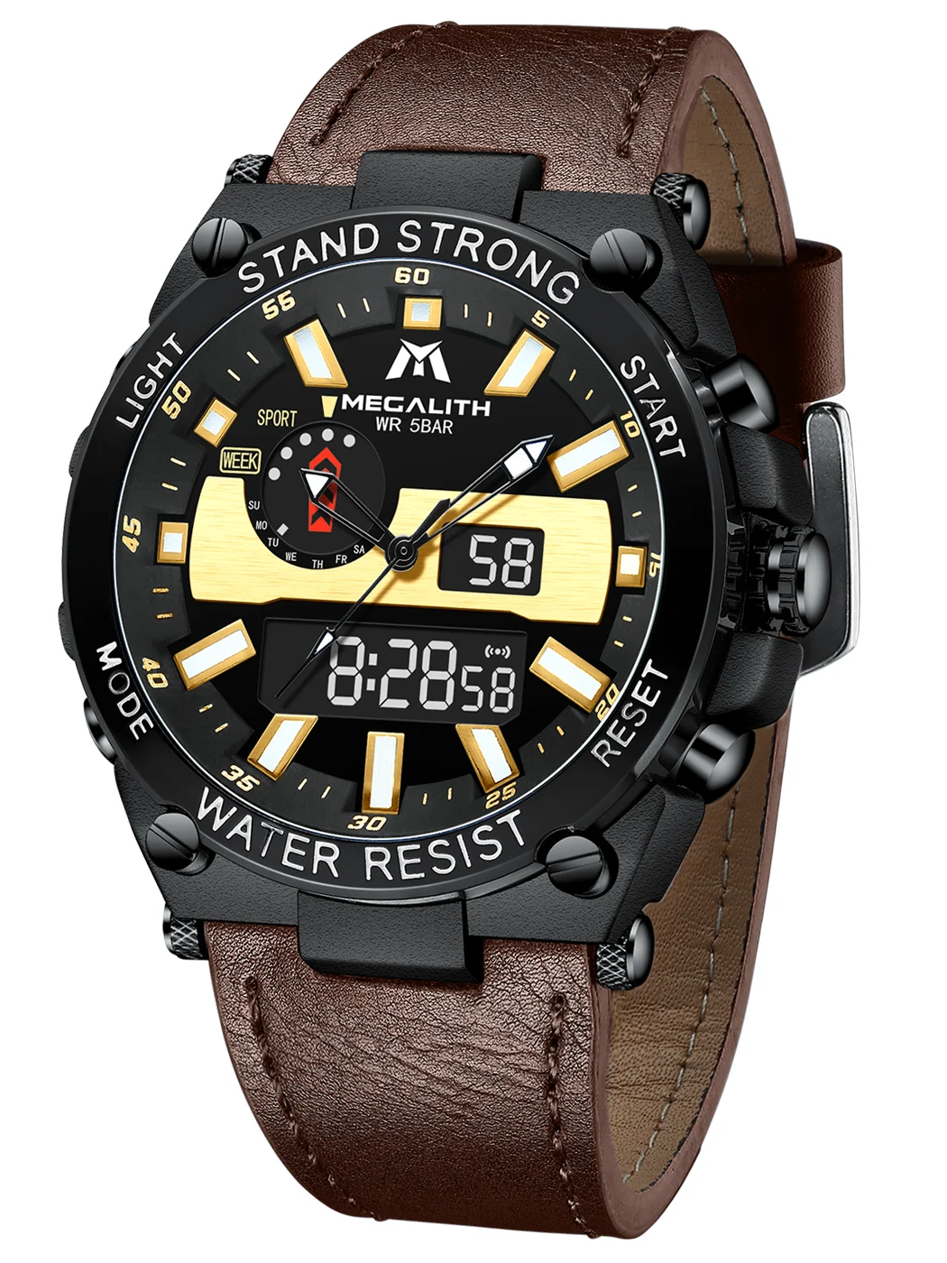 Цена оптовой продажи мегалитическая часы Для мужчин многофункциональный