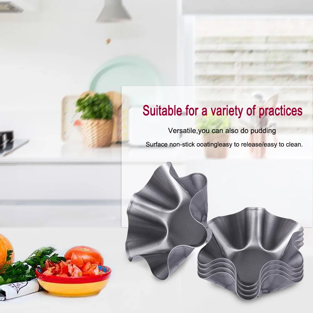 Tortilla Mold Non-Stick Shell Salad Bowl 4-Piece Set Perfect Pan Baking |