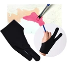 HUACAN 1 шт два пальца анти-обрастающие перчатки для художника Рисование краски по номерам аксессуары