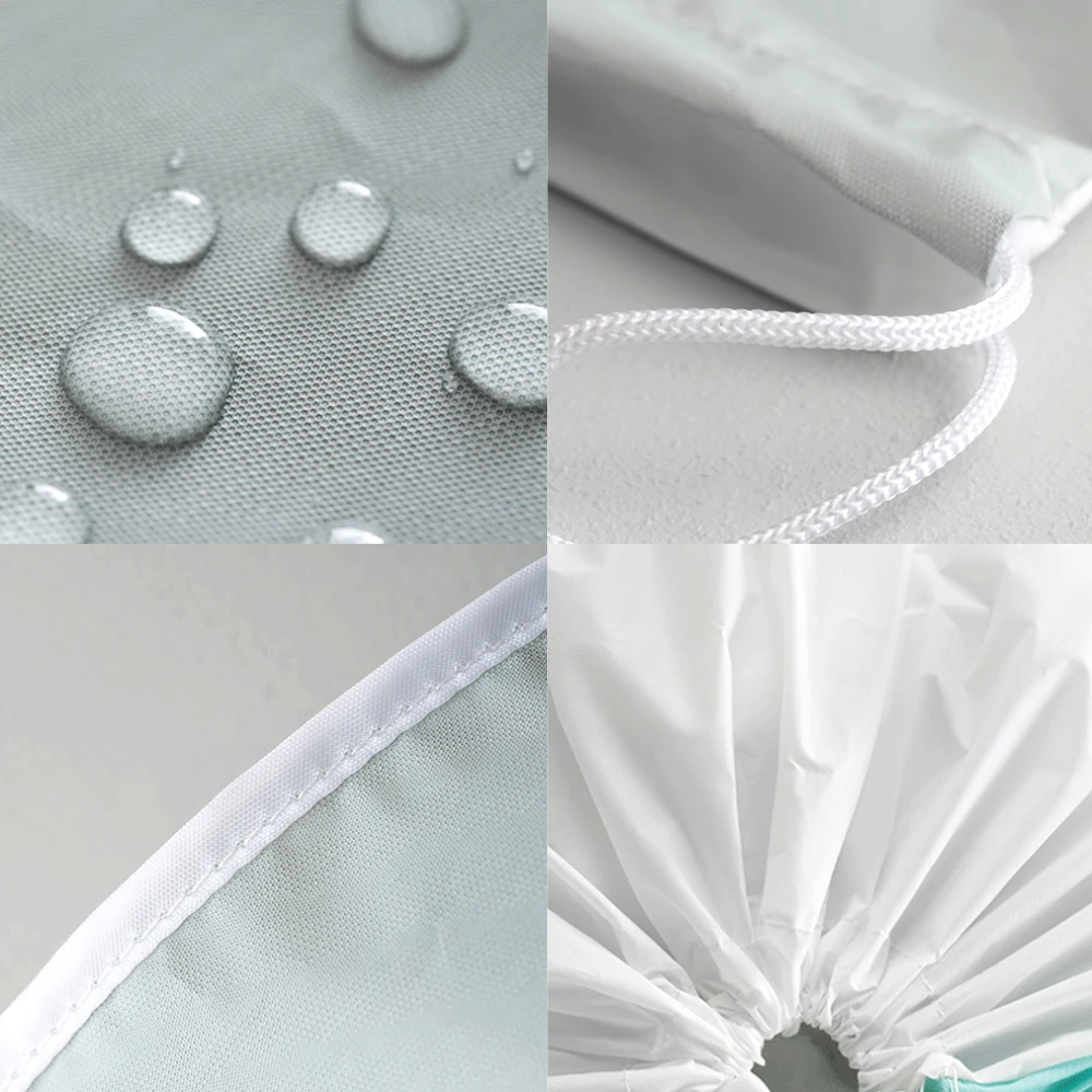 1pc PEVA Large Storage Drawstring Bag Bedroom Clothes Pillow Blanket Bags Waterproof Reusable Packing Organizer 45x83cm | Дом и сад
