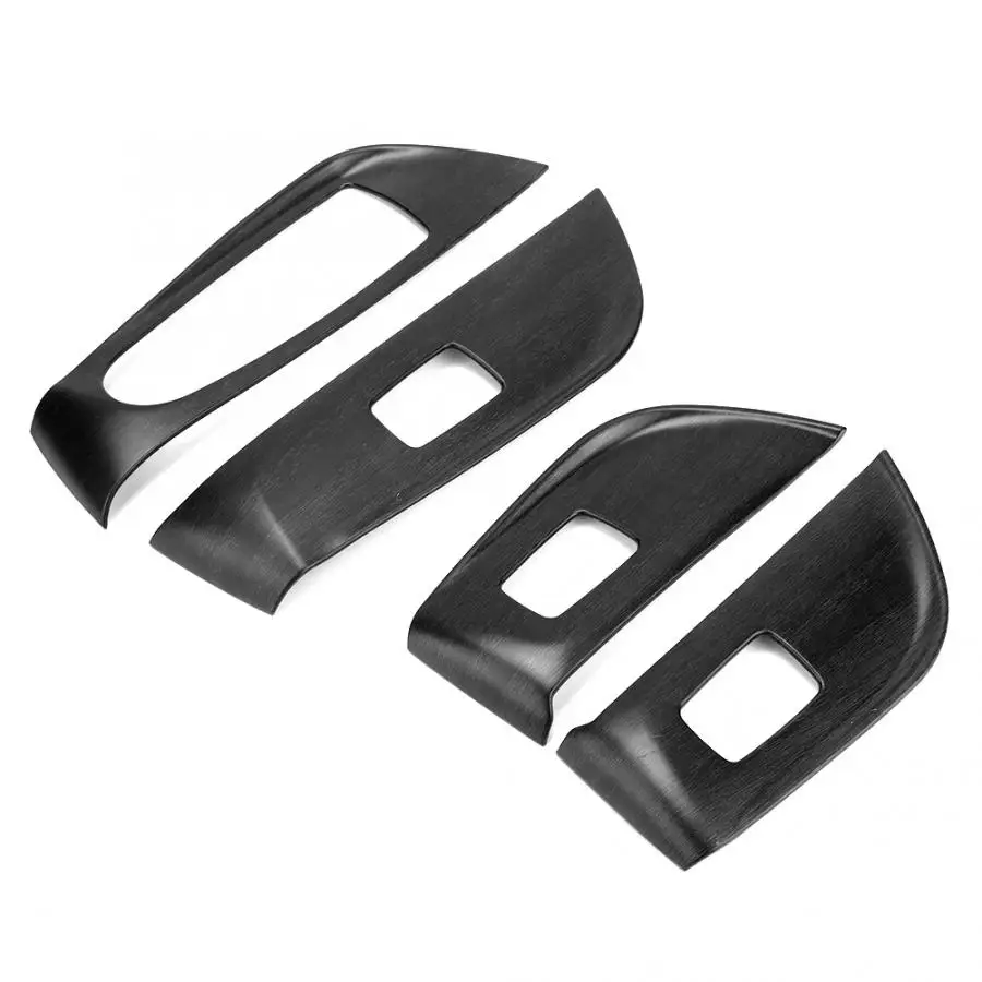 4 шт. оконный переключатель панель Крышка отделка подходит для Mercedes Benz E Class W213 2016