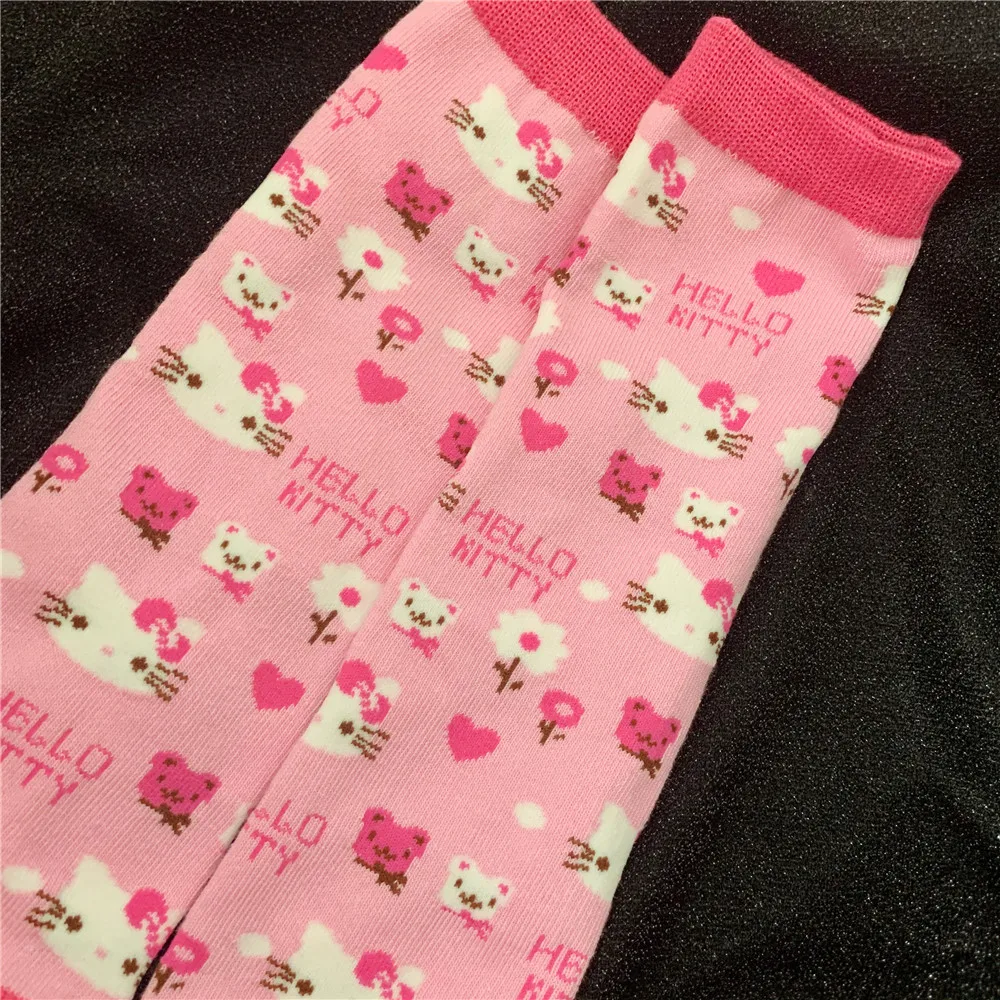 

Y2k Wrist Cuffs Cute Cat Oversleeves for Sweet Girls Spice Girls Pink Lolita Accessories 2021 New Stylish Gothic Glove