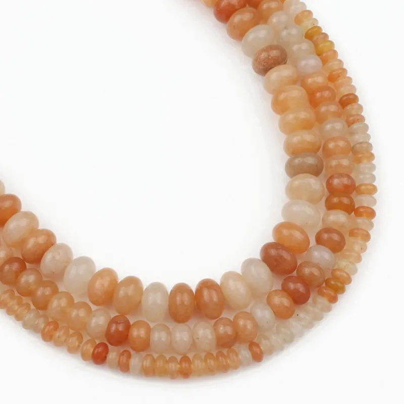 4 6 8 мм Натуральный Красный Авантюрин нефрит круглые каменные бусины-разделители