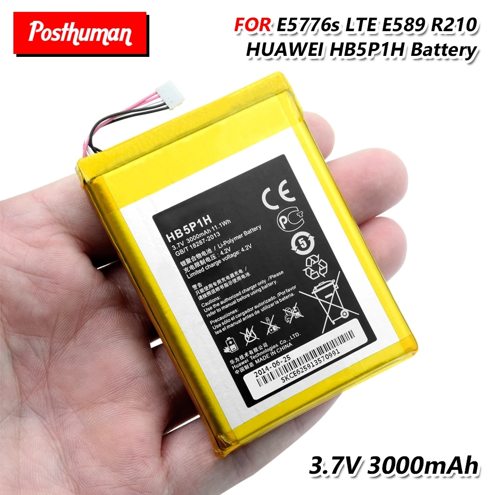 

Replacement Lithium Li-Po Battery HB5P1H For Huawei Router E589 R210 E5776S E5776S-22 32 501 601 860 922 Mobile Phone Battery