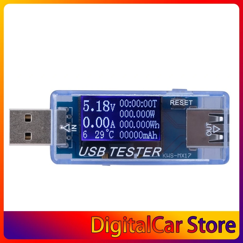

Цифровой Многофункциональный USB тестер 4-30 в миниатюрный детектор напряжения тока и емкости зарядного устройства электронная энергия цифро...