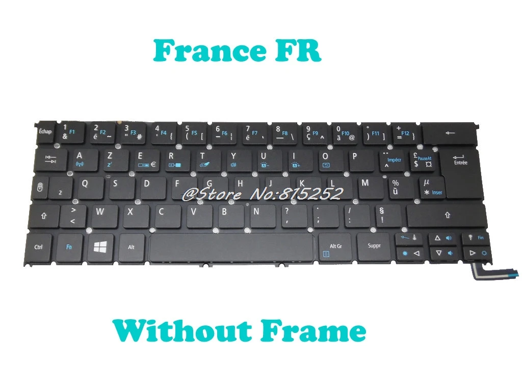 FR GR клавиатура для ACER S3 392 MP 13C66F0J4421 90.4L507.C0F NK.I1113.023 13C66D0J4421 90.4L507.C0G NK.I1113.022 французский