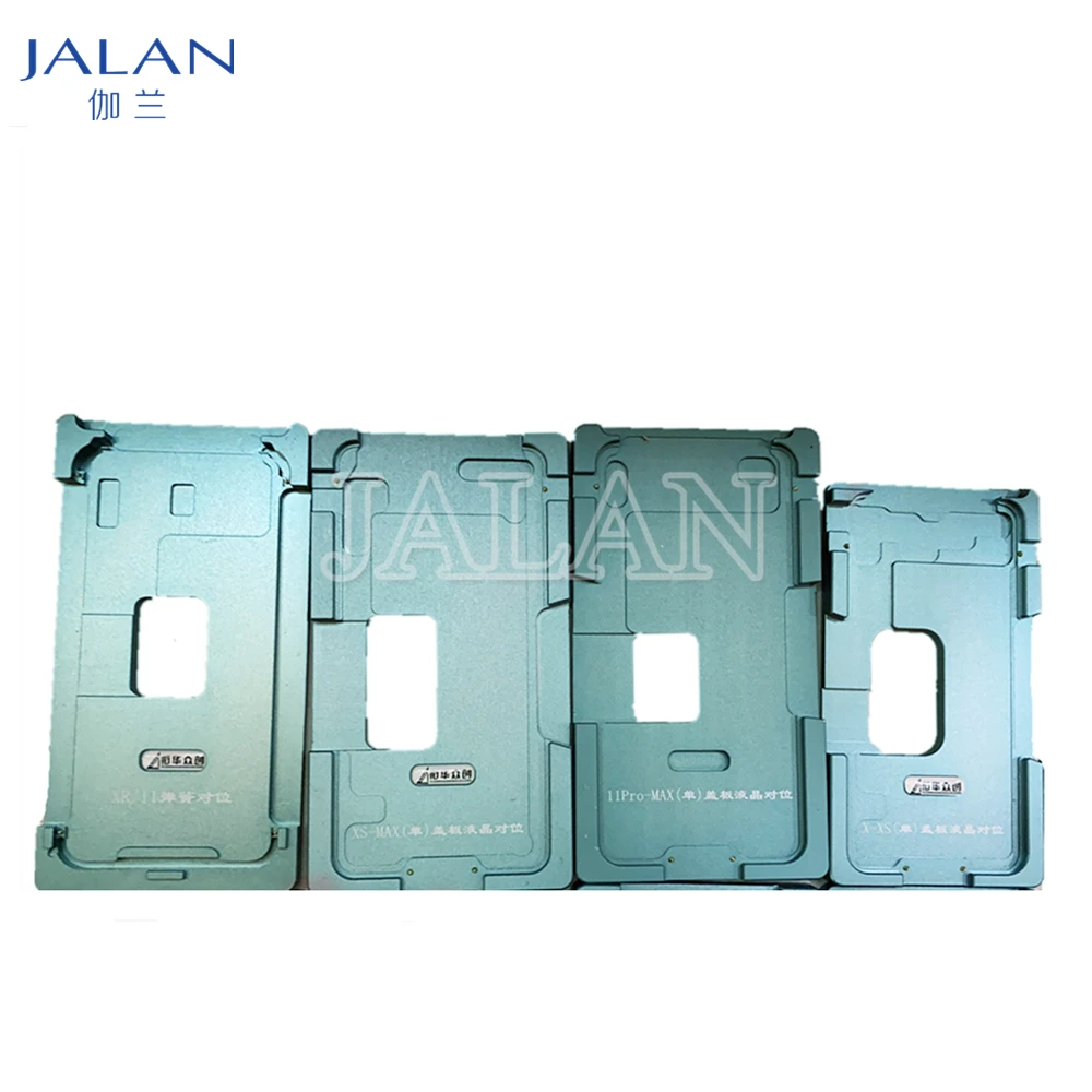 Выравнивающаяся форма с пружинным стеклом оса-позиция для X XS MAX XR 11 Pro 11Pro Max 12 mini