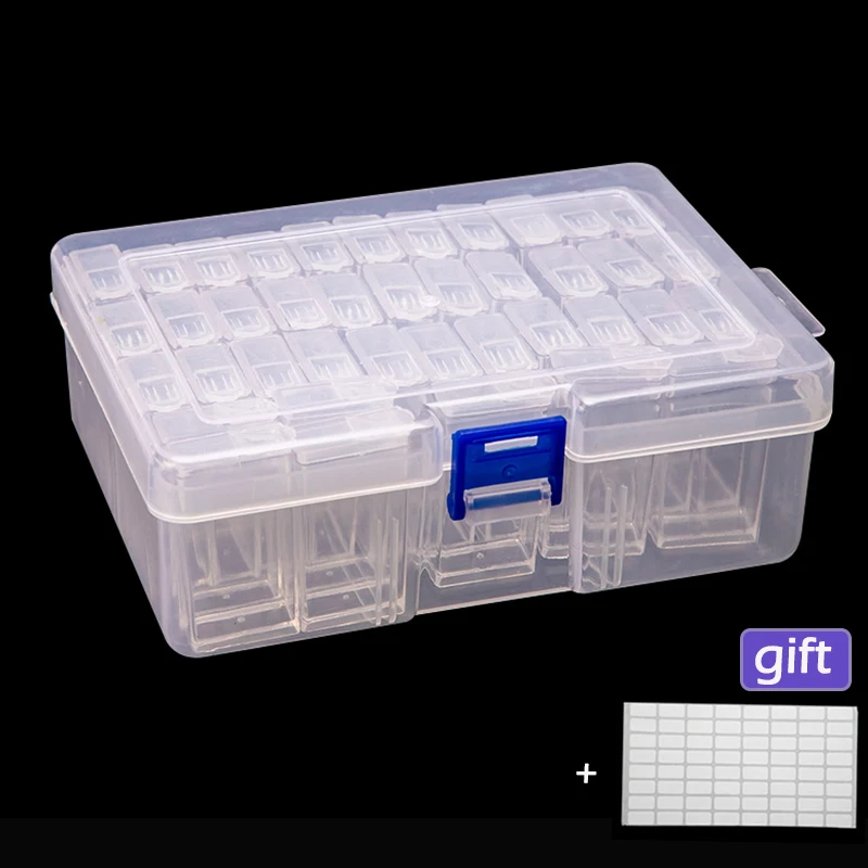 

42 Pcs 5d daimond painting full square Diamond Painting Box Tool Storage Box Large Capacity diamond-painting Accessaries