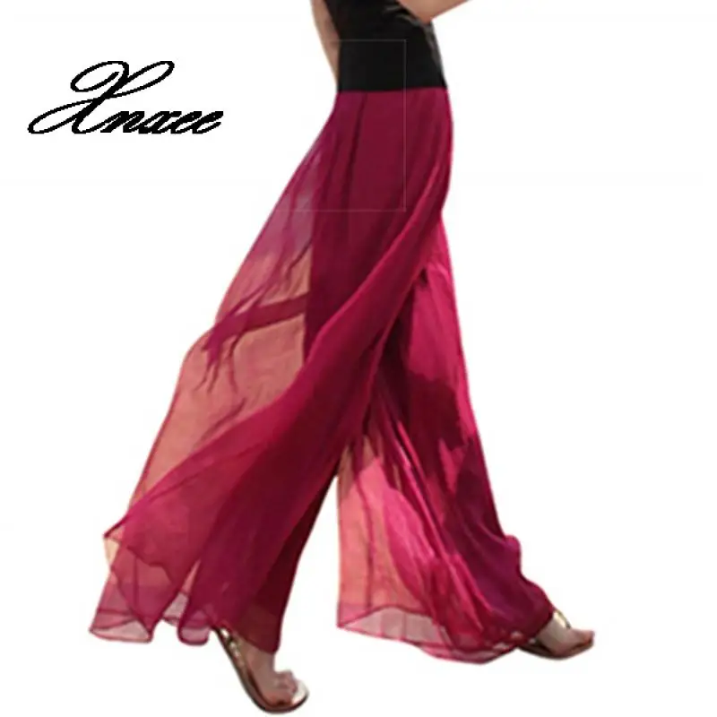 

New Wide Leg Pants Bell Bottom Trousers Large Femme Pants Women