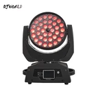 Быстрая доставка 36x1 2w19x15w светодиодный Wash15-90 линейный зум перемещение головы освещение сенсорный Экран DJ диско вечерние планка освещения сцены в баре