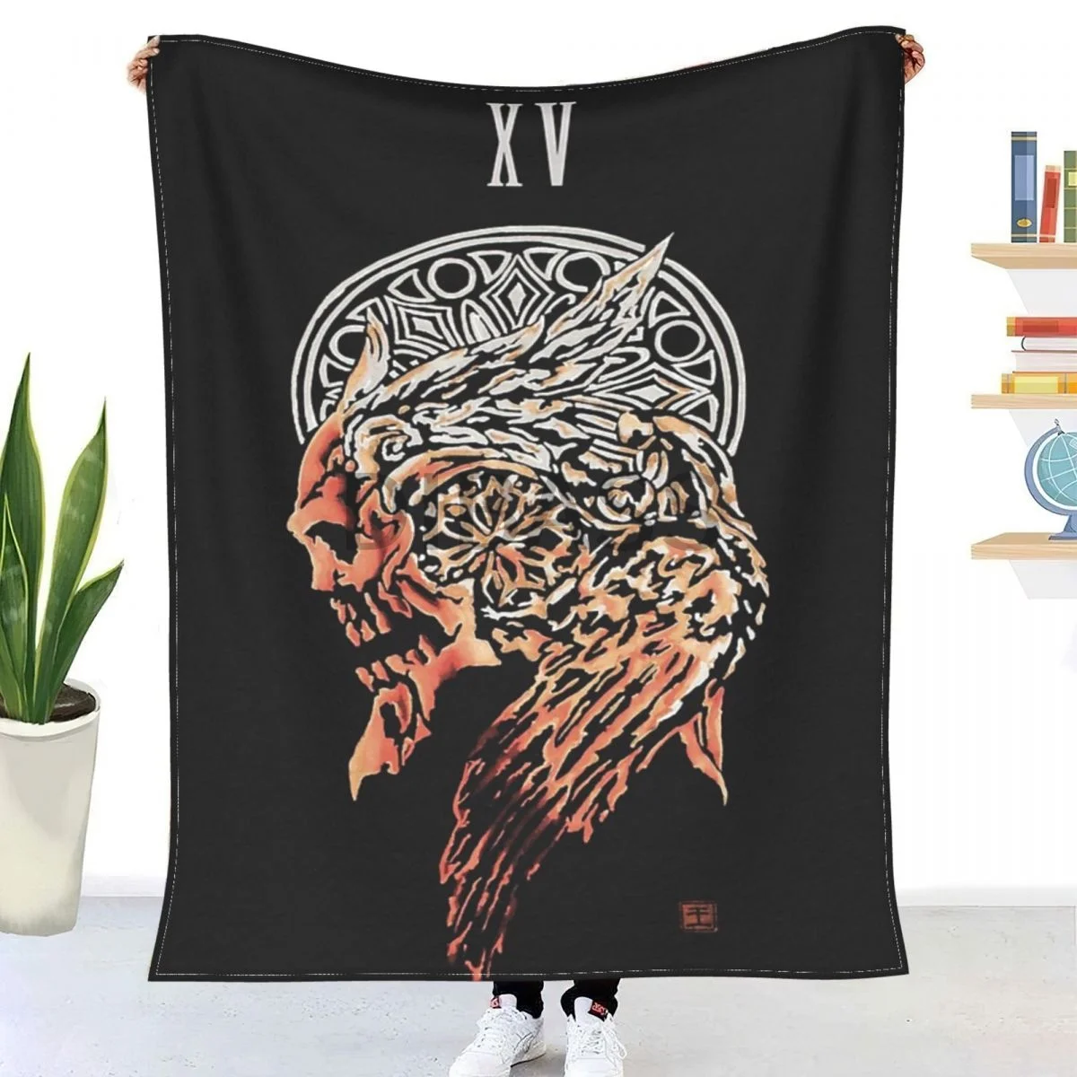 

Final Fantasy XV Crest Of Lucis Comforter 3D Printed Flannel Throw Blanket