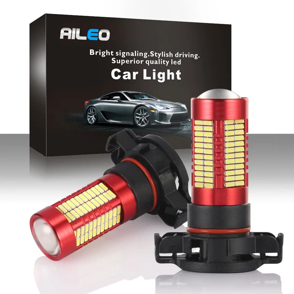 

AILEO Error Free canbus PSY24W LED Turn signal Emergency light hazard lights For VW Passat B7 Tiguan Audi Citroen C5