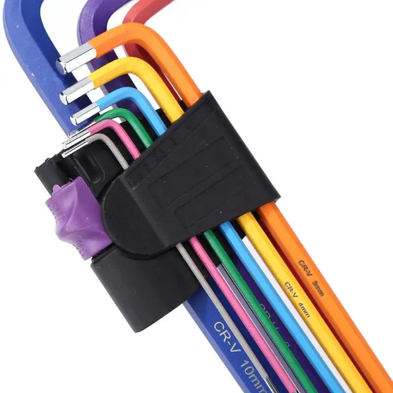 9 шт. отвертка с шаровой головкой шестигранный ключ шестигранной набор ключей