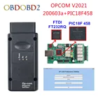 V5 OPCOM 2021 200603a для Opel OP COM 1,95 PIC18F458 FTDI FT232RQ чип Автомобильный диагностический сканер OP-COM V2021