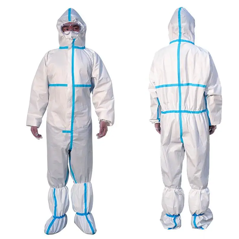 Одноразовая Защитная Одежда защитный комбинезон PP нетканый L 2XL Размер