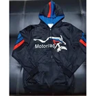 Новинка, черный мужской свитшот на молнии для гоночной команды Motorrad, мотоциклетная Толстовка для BMW кардиган из полиэстера, куртка на молнии