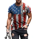 Новинка 2021, летняя мужская футболка с коротким рукавом, модная футболка оверсайз в стиле ретро, Лидер продаж, Мужская Этническая футболка в стиле Харадзюку С 3d-надписью и принтом