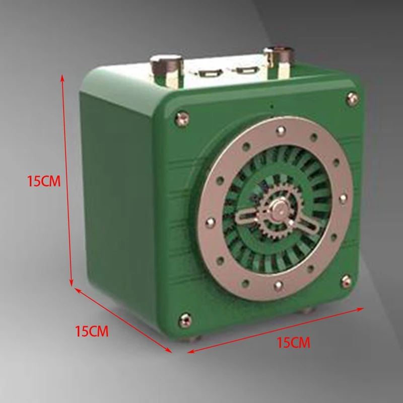 Ретро Bluetooth Динамик Портативный Беспроводной сабвуфер подходит для дома на улице