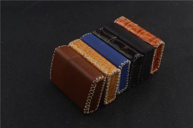 ZP Зажигалка чехол из натуральной кожи защитный чехол без зажигалки