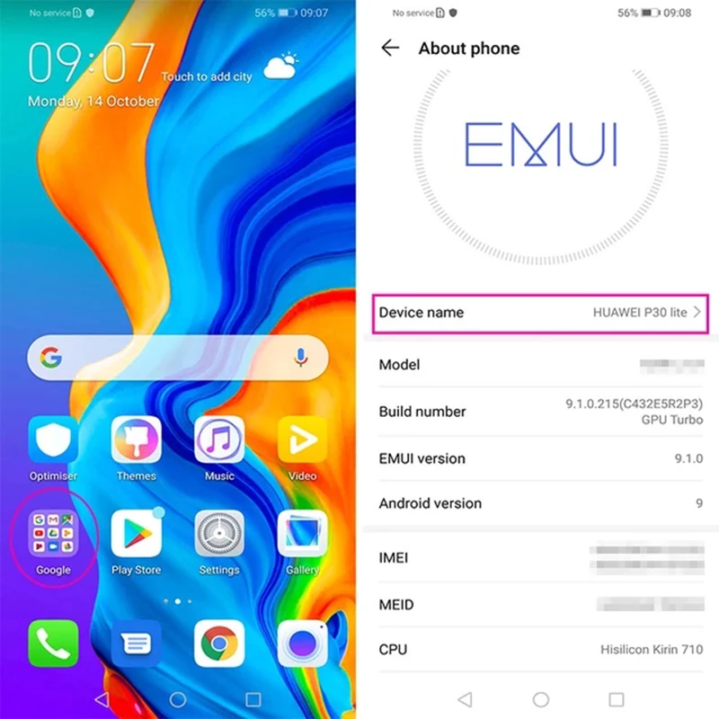 Global Version HUAWEI P30 Lite 4GB 128GB Smartphone Kirin710 Octa Core 6.15&quot FHD Display 32MP Front Camera 3340mAh Battery|Смартфоны| |