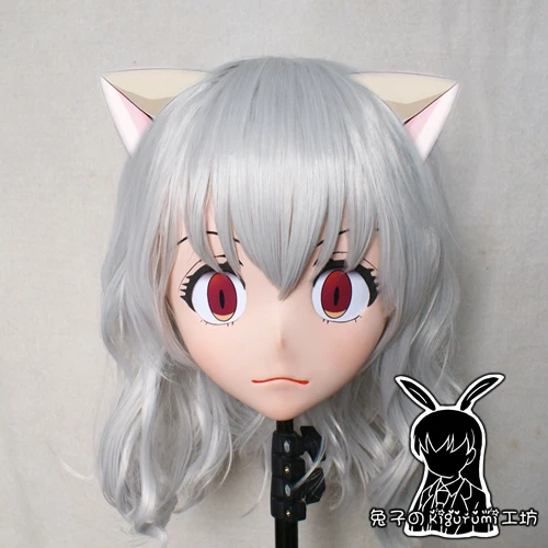 (Кролик 26) Смола Crossdress Pretty Girl BJD кукольная маска HUNTER×HUNTER Мультфильм Аниме Косплей