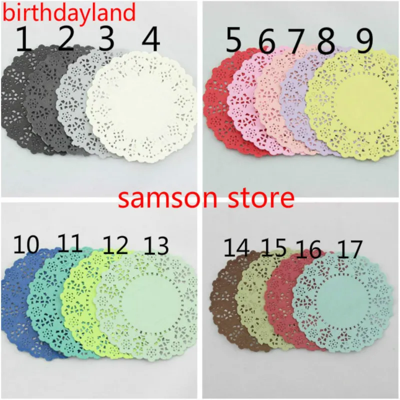 40 шт. винтажные кружевные бумажные салфетки диаметр 4 5 см|craft stone|craftscraft mirror |