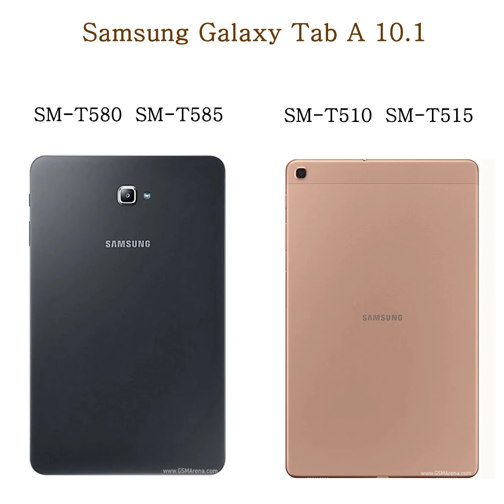 

Samsung Galaxy Tab A 10.1 2016 2019 SM-T510 SM-T515 SM-T580 SM-T585 case flip cover for Galaxy Tab A 10 slim stand coque