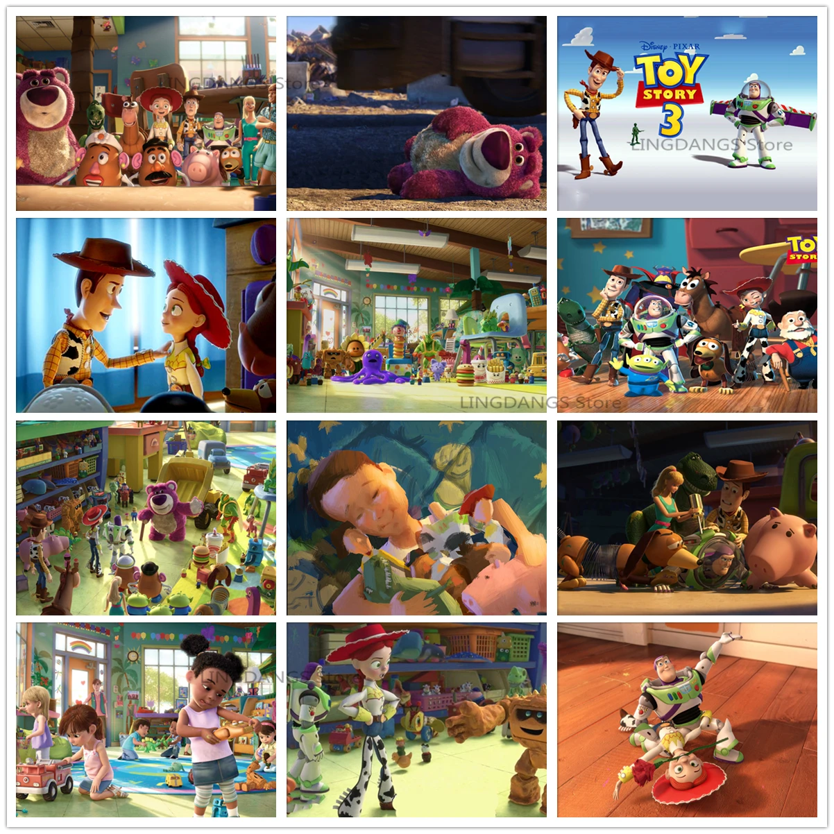 

Алмазная 5d картина «сделай сам», постер из фильма «История игрушек 3», картина из мультфильмов, мозаика из страз, наборы для вышивки крестико...