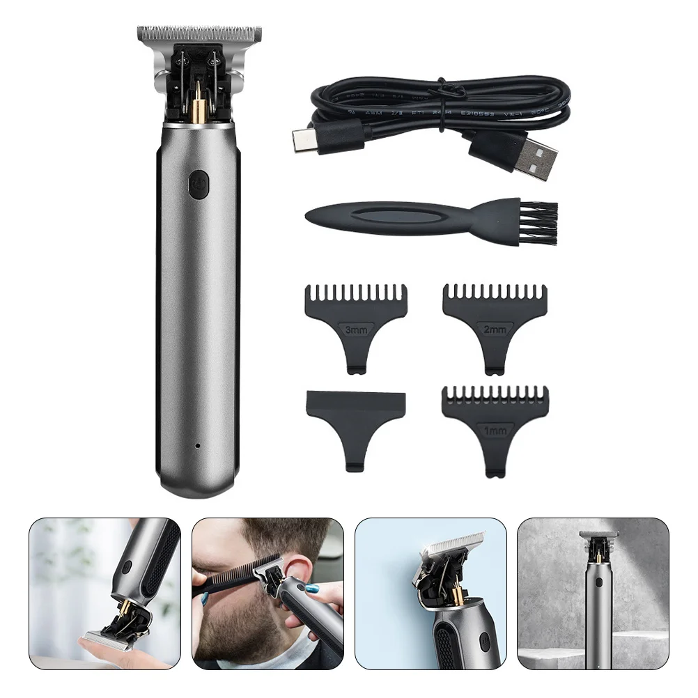 

1 Set Electric Hair Trimmer USB Charging Hair Clippers Mini Hair Cutter