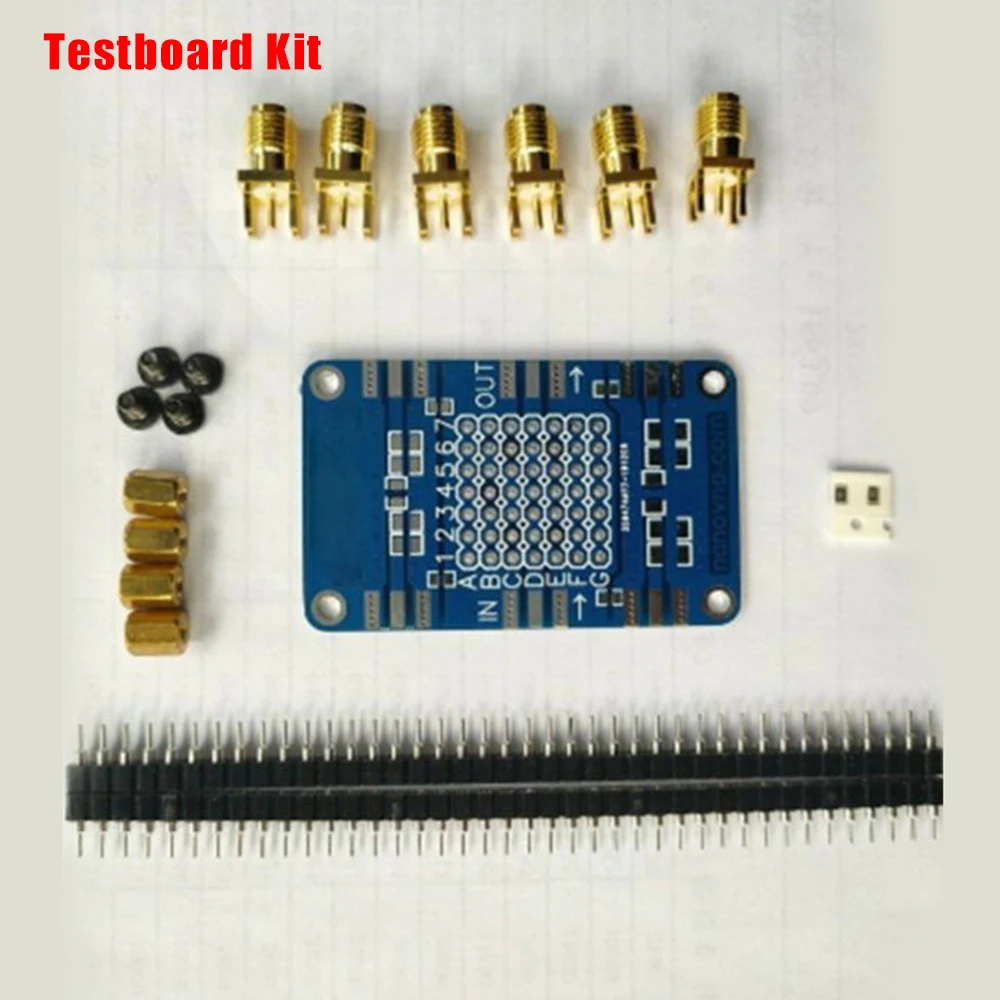 NanoVNA Testboard Kit демонстрационная плата пластина Векторный анализатор сети