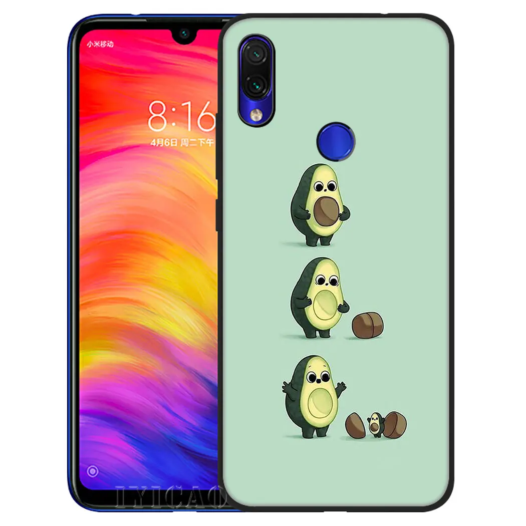 IYICAO Fnny авокадо мягкий чехол для Xiaomi Redmi 4A 4X 5A 5 Plus K20 6 Pro 6A 7A 8A 7 S2 Go телефона |