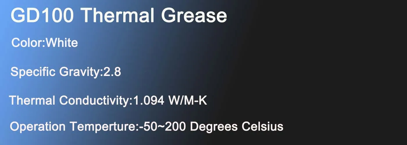 GD33 GD66 GD100 GD220 GD280 GD380 GD460 GD450 Термальность смазочная паста компаунд 5 шт. чистая Вес 1 г SY1