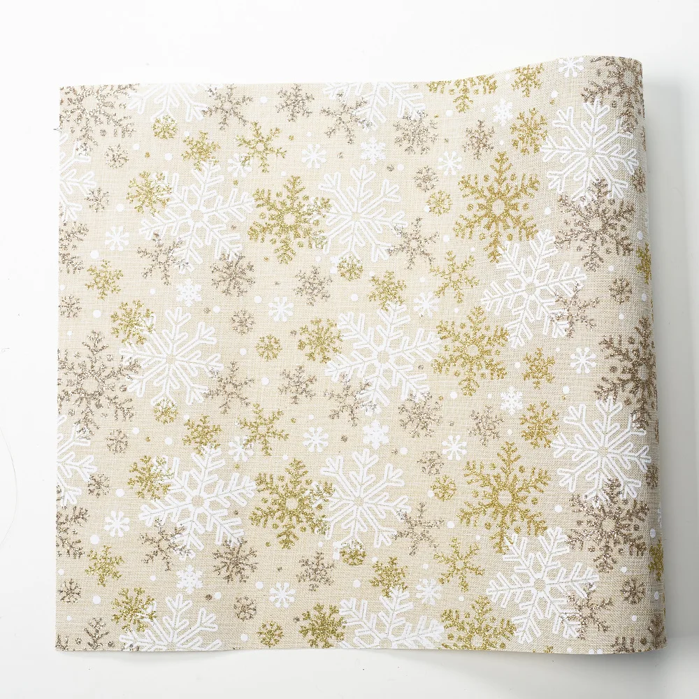 Christmas Table Runner Embroidered Tablecloth Cloth Cover Home Decoration Polyester Christmas Tablecloth 270*30cm - Цвет: 2