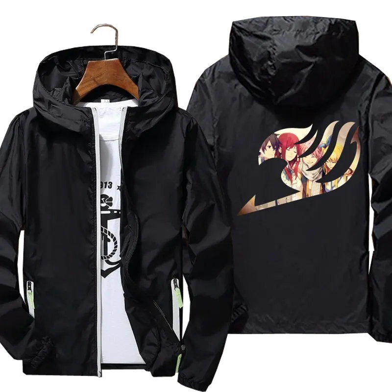 

Мужская куртка с принтом феи и хвоста, отражающая куртка от солнца, демисезонная фирменная куртка, 2021