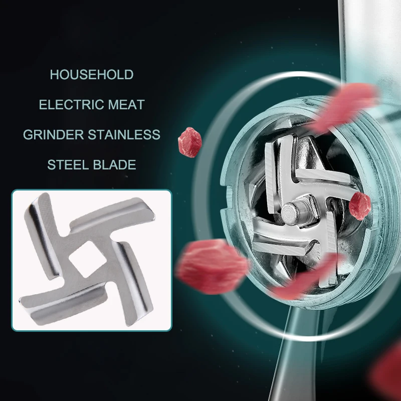 Новинка 1 шт./2 шт. внутреннее отверстие 8 мм лезвие для мясорубки подходит серии MGB