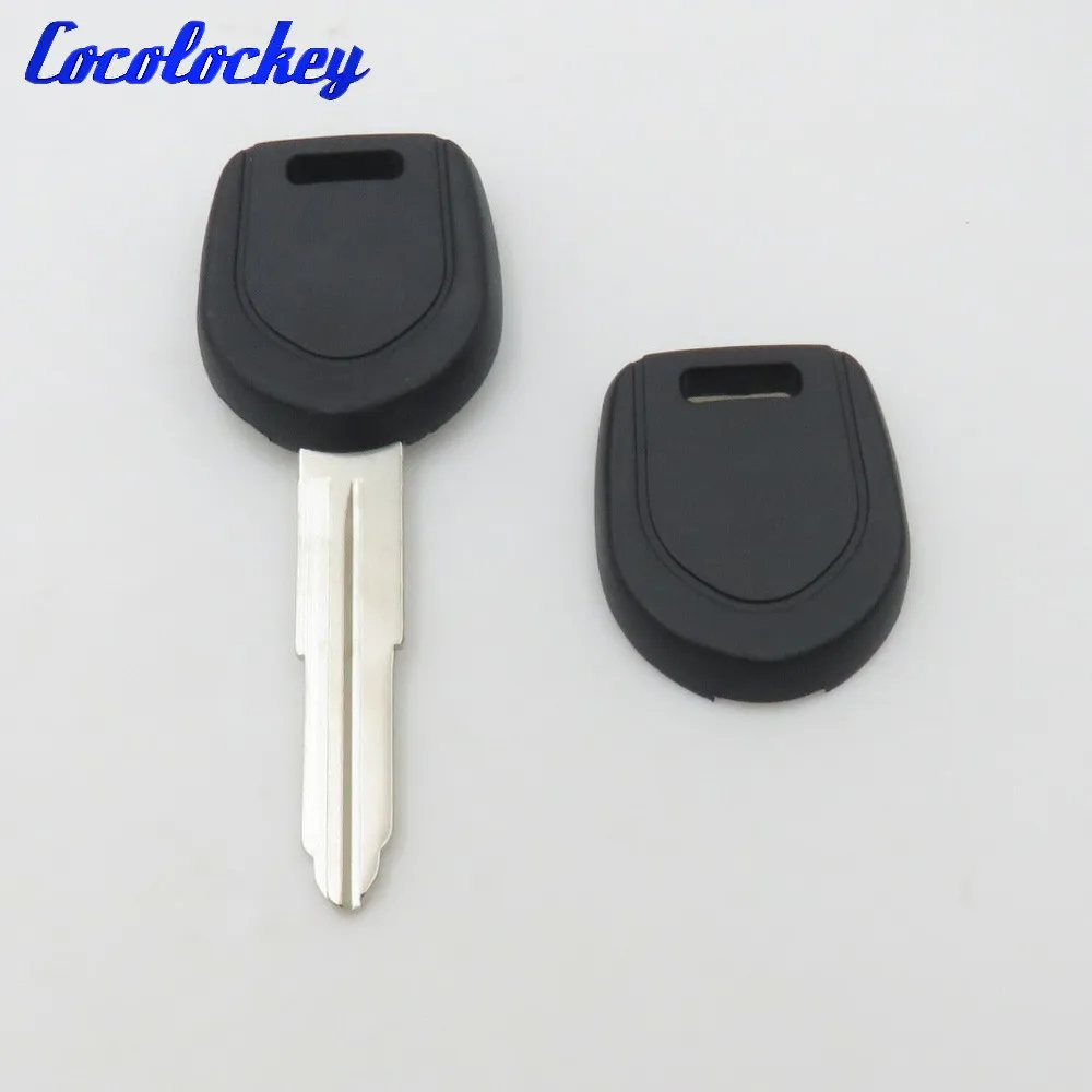 Cocolockey 10 шт./лот ключ транспондер для MITSUBISHI Colt Outlander Mirage Pajero без чипа внутри правого