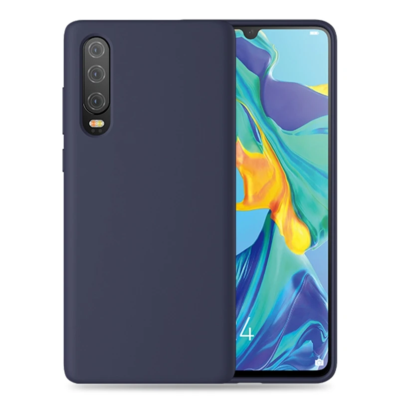 DBlue Матовый Мягкий ТПУ силиконовый чехол для huawei P30 Pro P20 Lite mate 20 Lite P Smart Nova 3 3i 4 Ультратонкий чехол-накладка - Цвет: DBlue