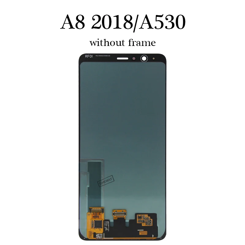 ЖК-дисплей Super AMOLED для Samsung A8 2018 с сенсорным экраном в сборе A530 A530F A530N A530DS |