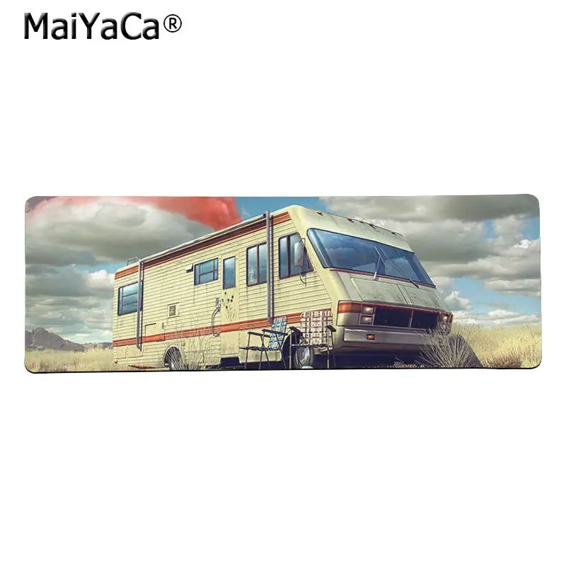 Lock Edge 30x80cm Maiya Высокое качество Американский ТВ ломающийся плохой офис мыши геймер силиконовый коврик для мыши большой коврик для мыши клавиатуры коврик - Цвет: Lock Edge 30x80cm