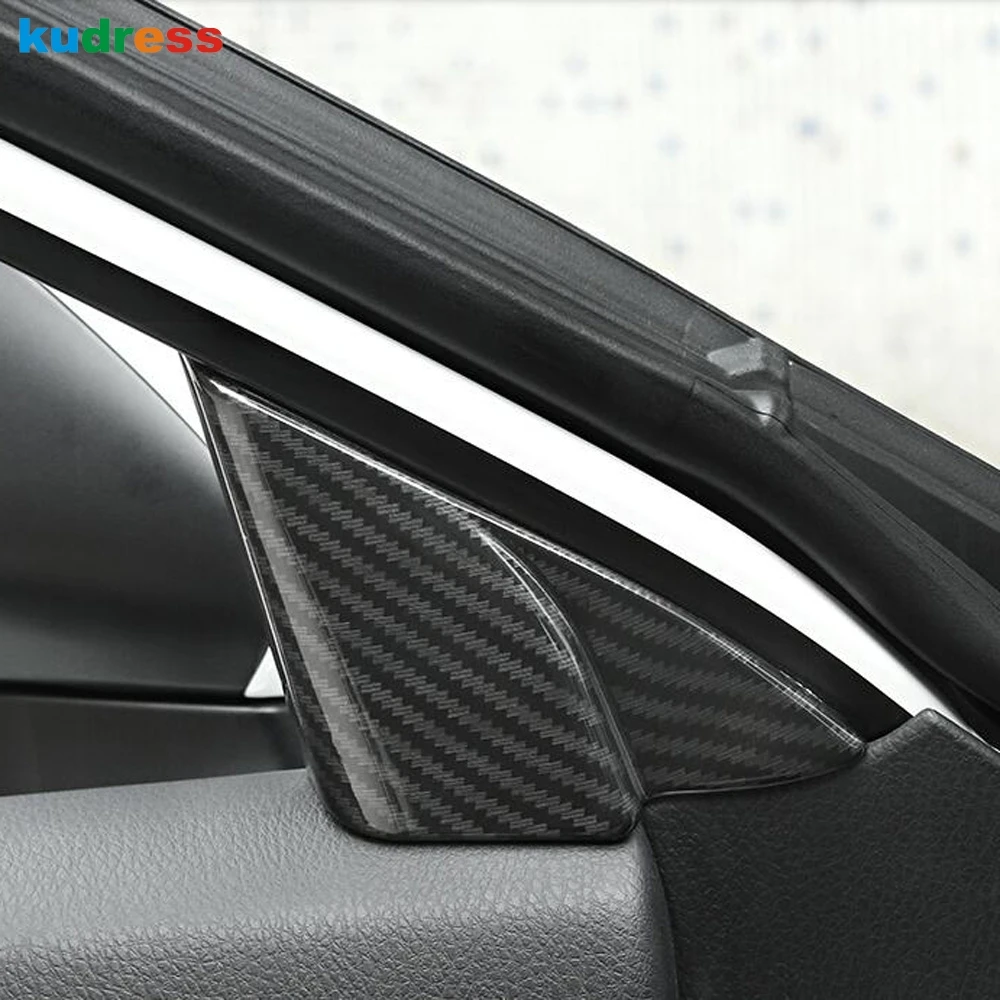 Для Toyota Camry 70 2018 2019 2020 углеродного волокна спереди фон интерьера с оконными столб