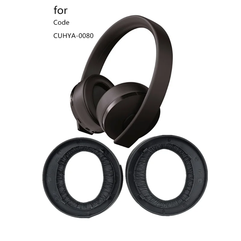 Sostituzione 2Pcs Ear Pad Per Sony Ps4 Gold 7.0 Psv Pc Vr Cuhya0080 Cuffie Cuscino Per L'Orecchio Auricolari Auricolari Accessori Per Auricolari